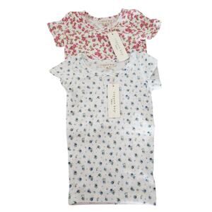 S New Copper Key floral tee